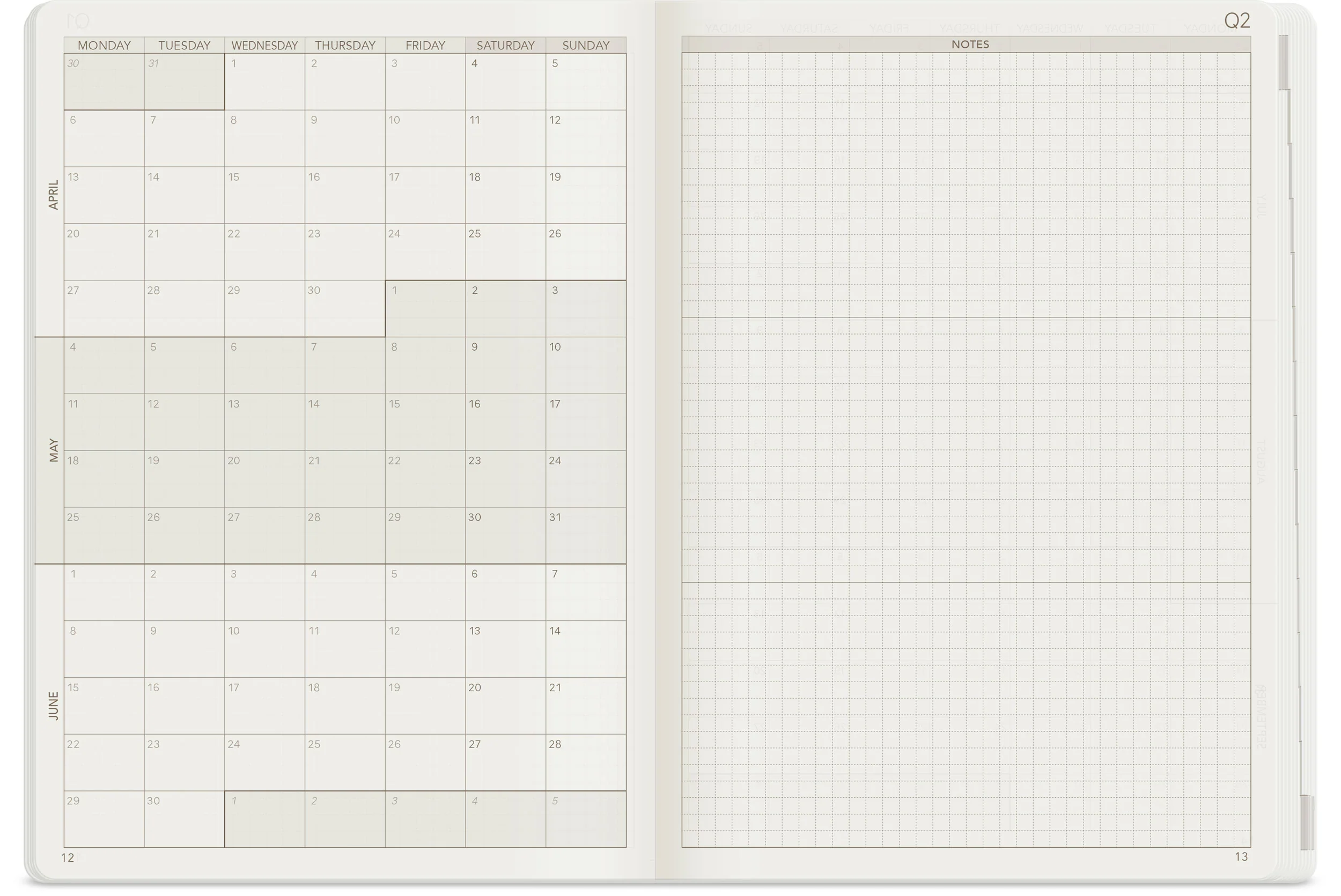 2026 A5 Weekly Planner | All-in-One | Unstacked Weekends - Image 7