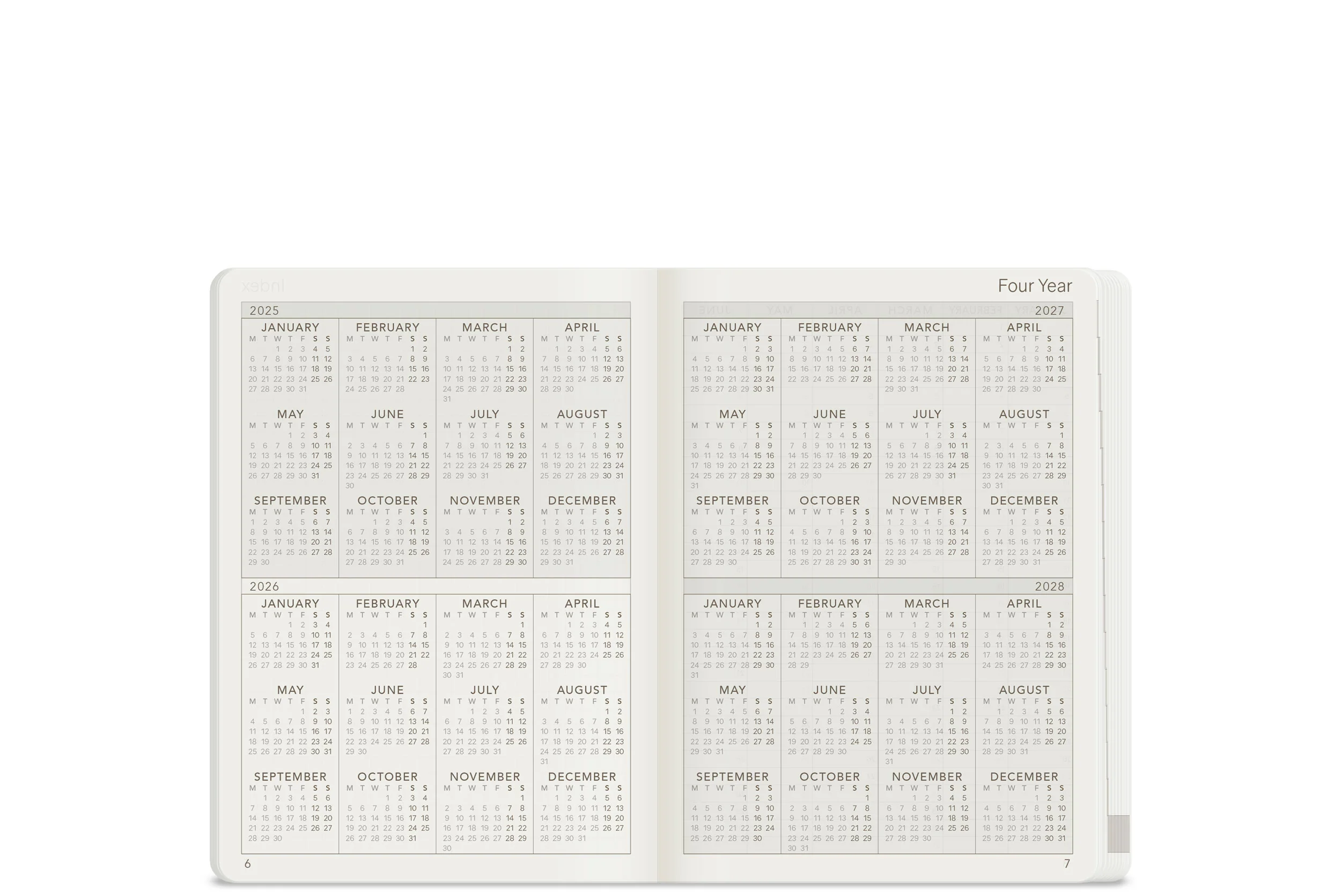2026 A6 Weekly Planner | All-in-One | Stacked Weekends - Image 5