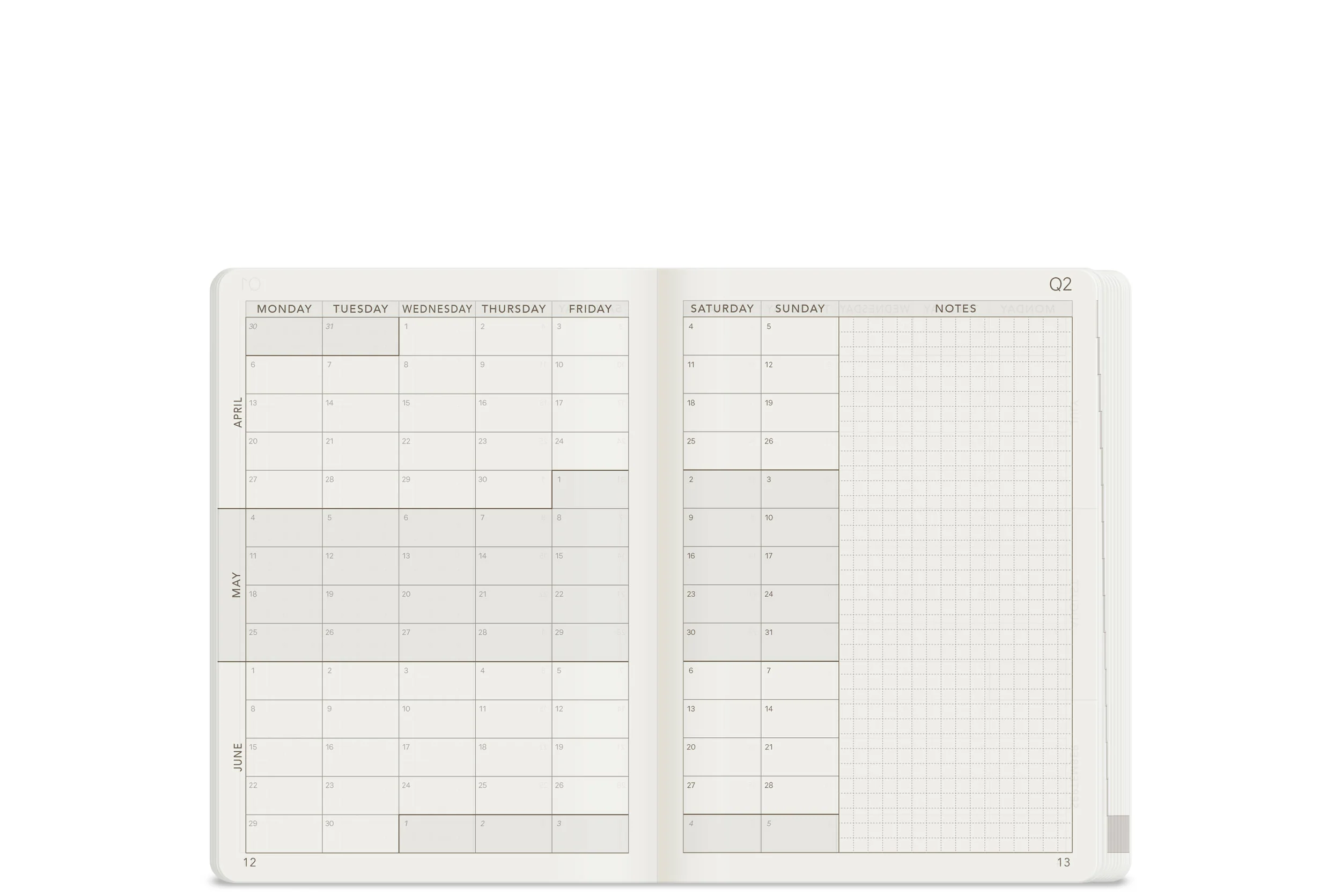 2026 A6 Weekly Planner | All-in-One | Stacked Weekends - Image 7
