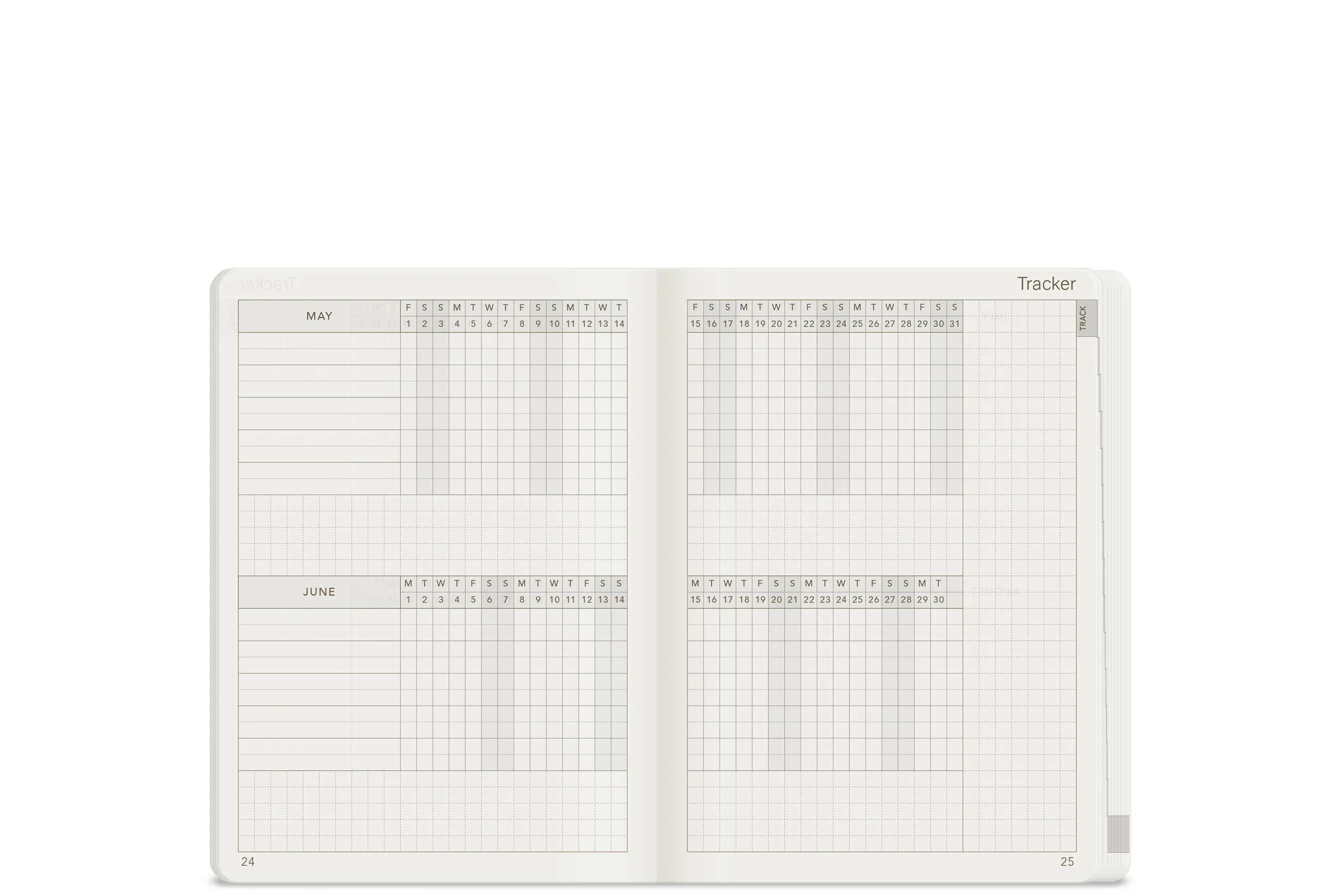 2026 A6 Weekly Planner | Core | Stacked Weekends - Image 8
