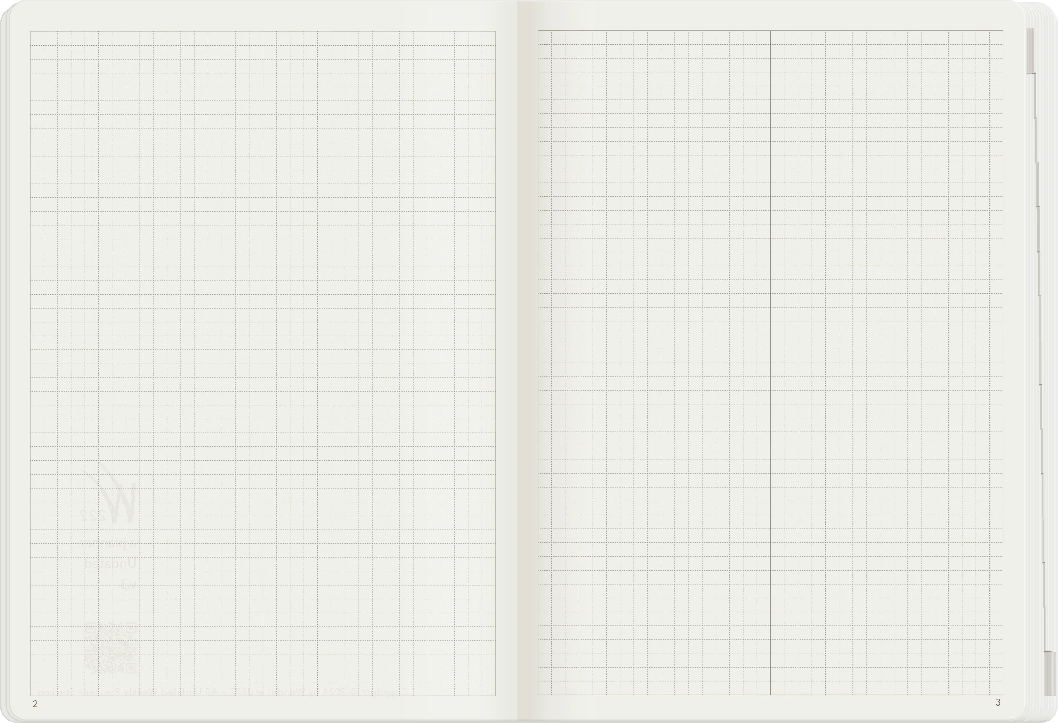 A5 Undated Weekly Planner v.3 | Core | Unstacked Weekends - Image 3