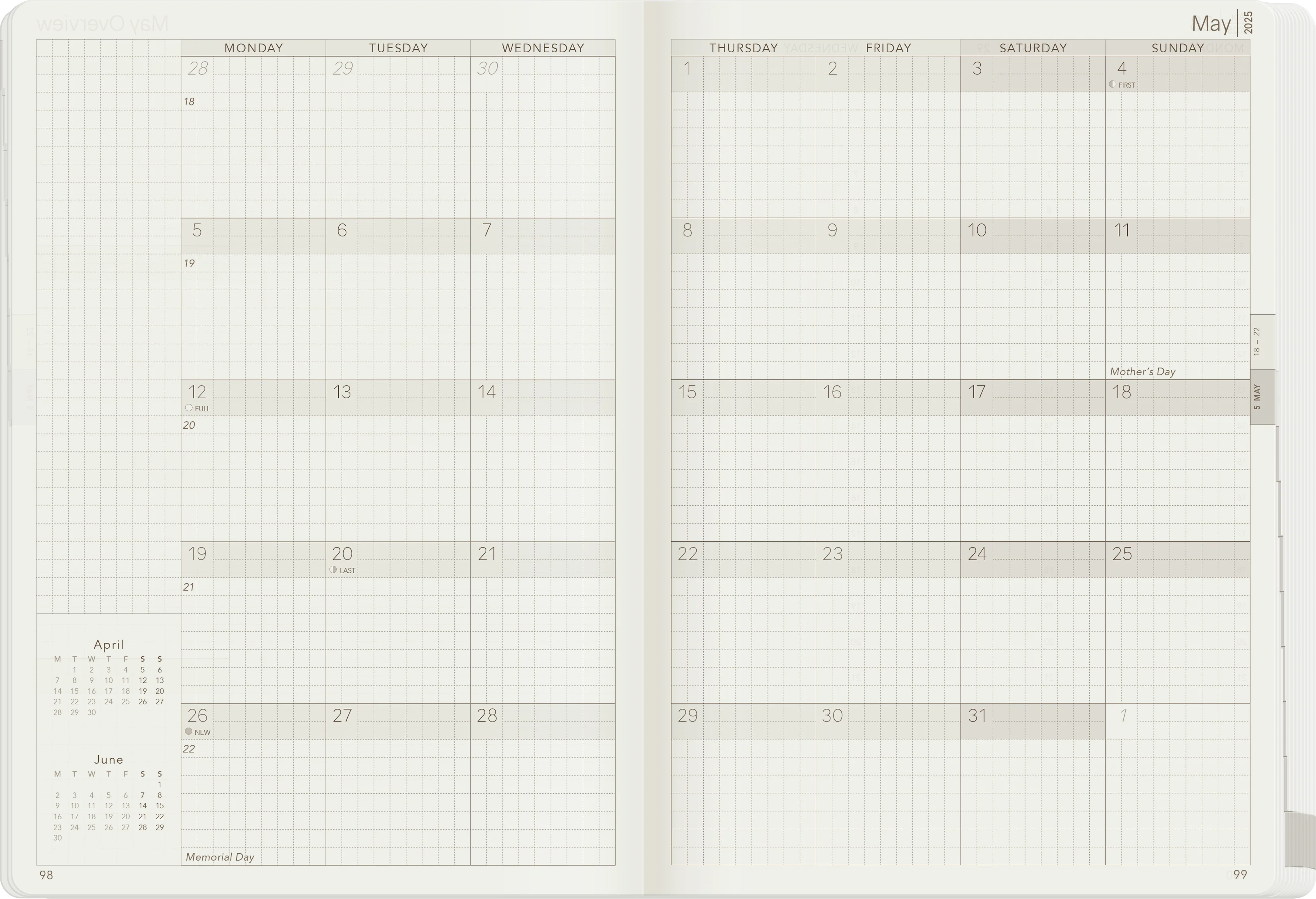 2025 A5 Weekly Planner | All-in-One | Stacked Weekends - Image 11