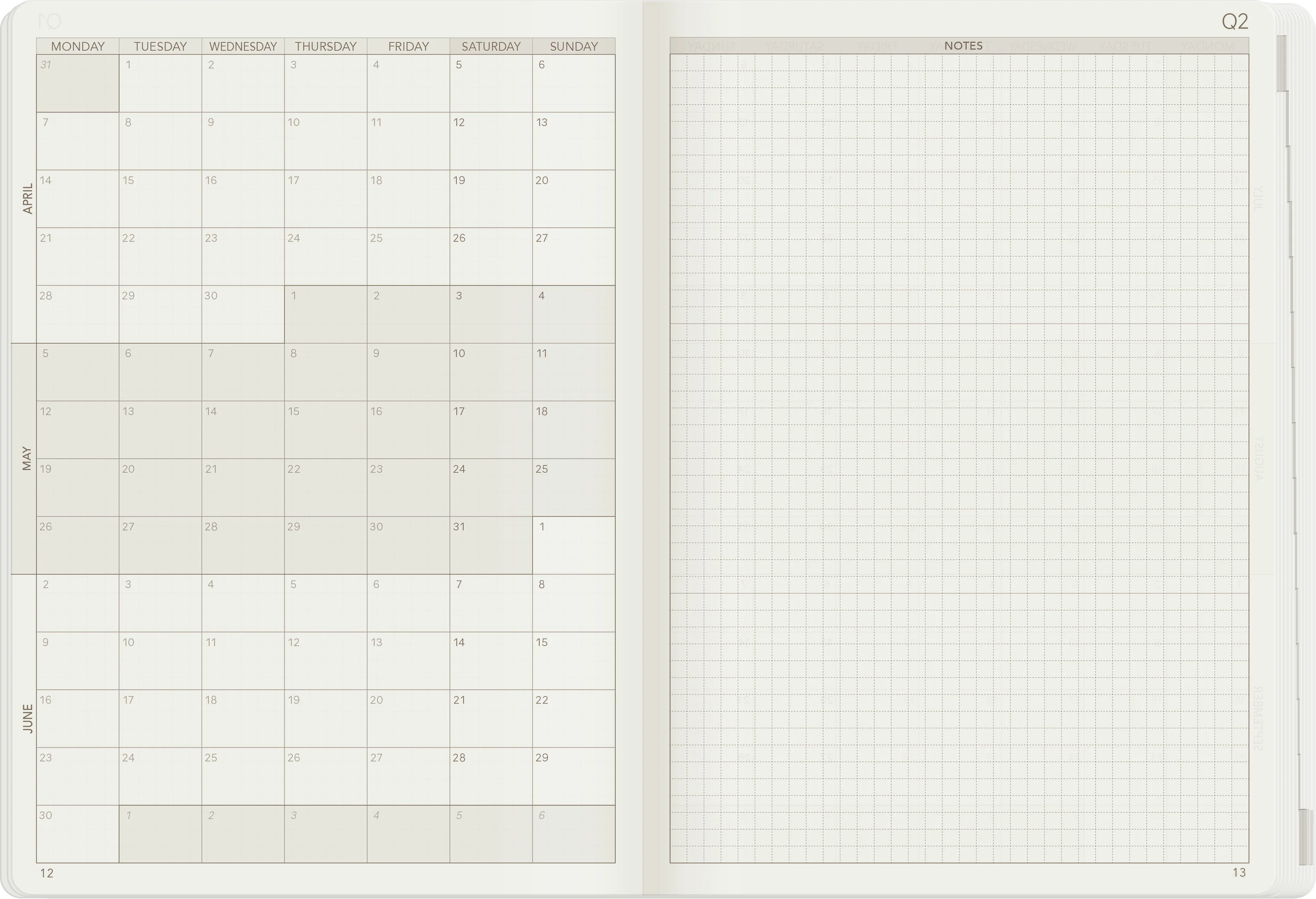 2025 A5 Weekly Planner | All-in-One | Unstacked Weekends - Image 8