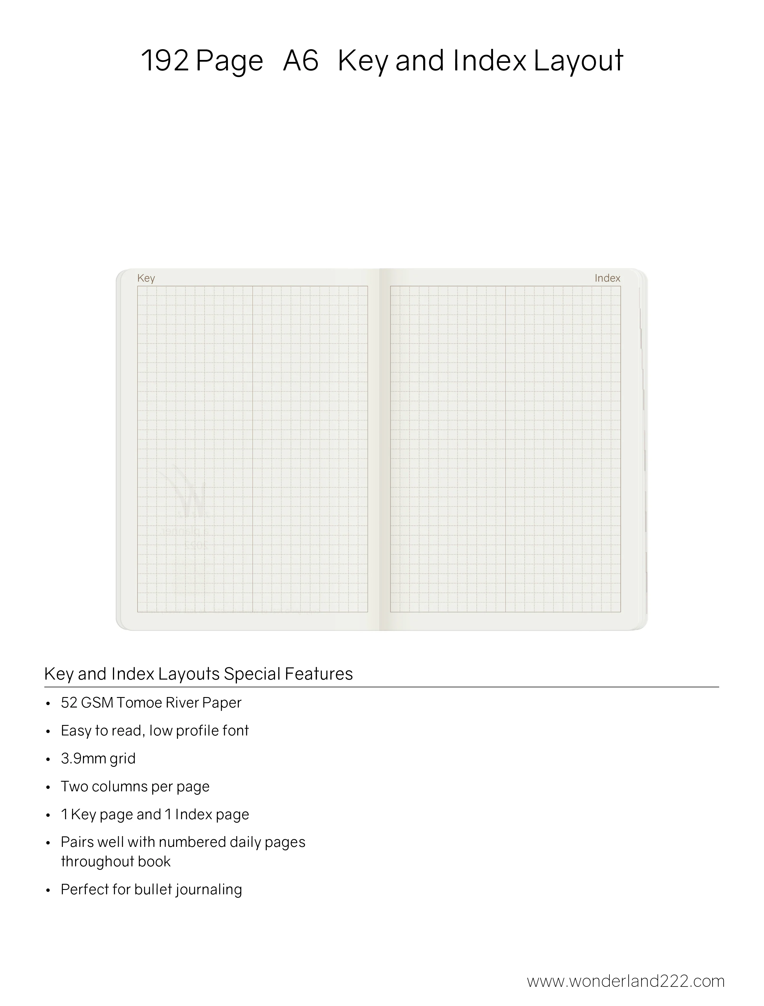 A6 Notebook | 2023 Edition | Grid | 192 - Image 3