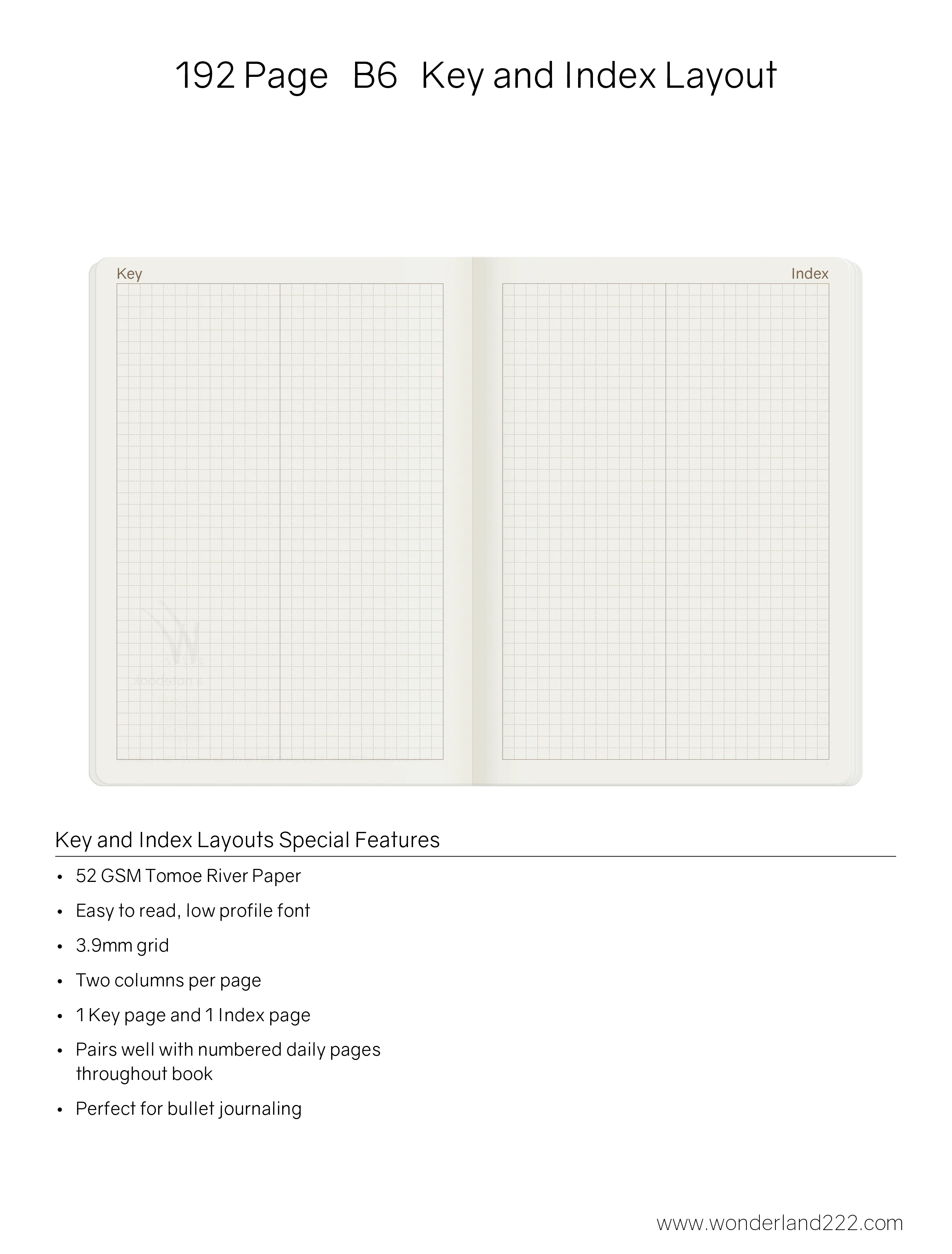B6 Notebook | 2023 Edition | Grid | 192 - Image 3