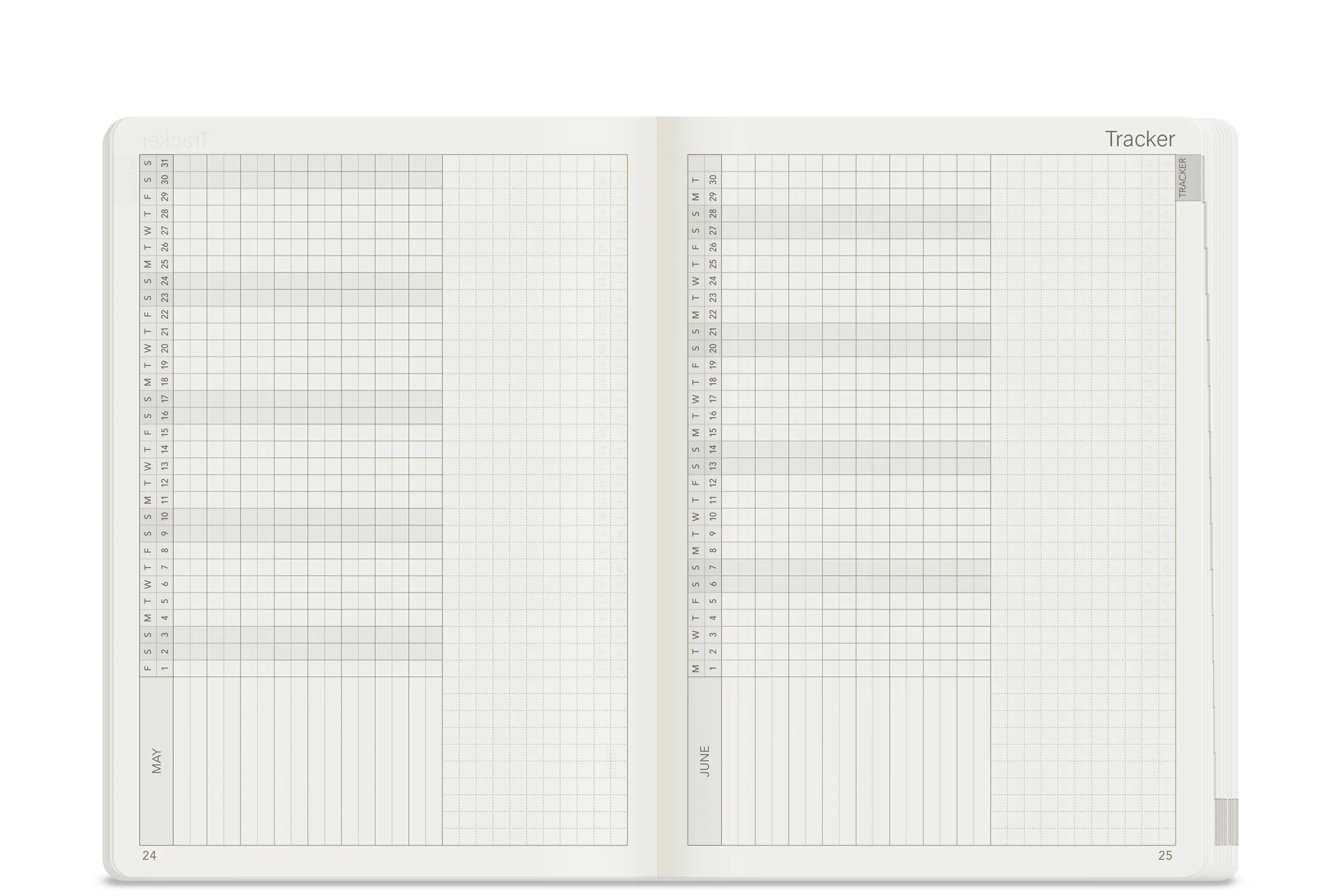 2026 B6 Weekly Planner | Core | Stacked Weekends - Image 8